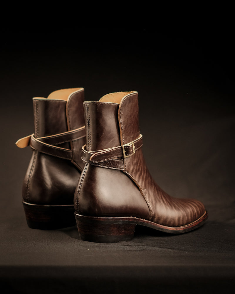 THE KAI - DARK BROWN HORSEBUTT MARYAM TANNERY [SOLD] – BRISELBLACK