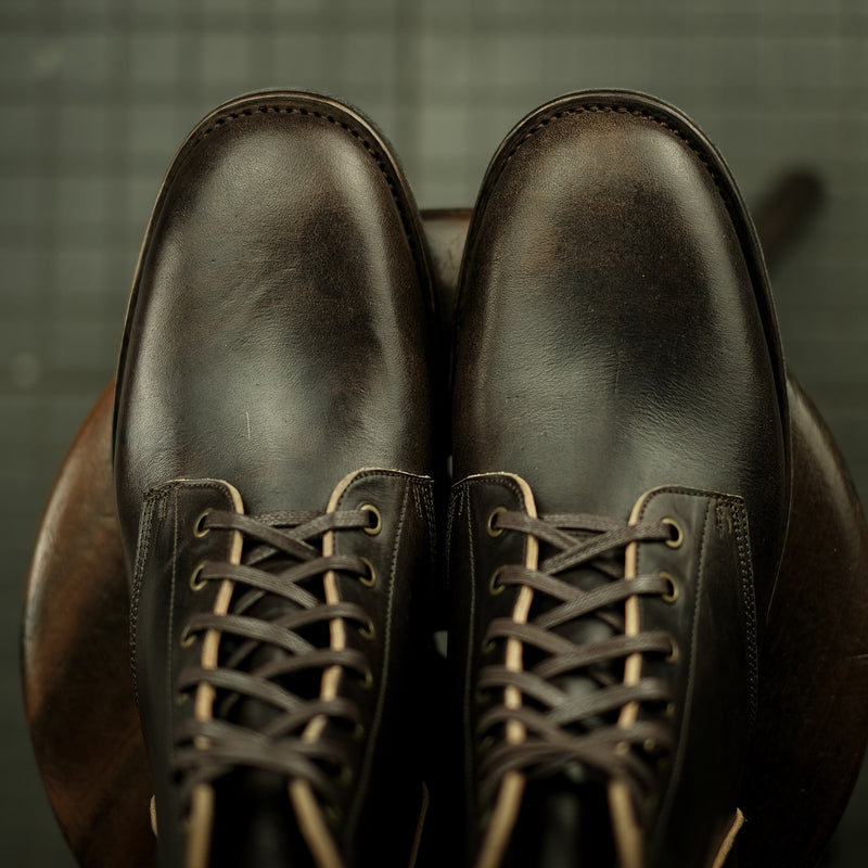 THE HAWK - THICK HORSEBUTT OVERDYED DARK BROWN [PRE-ORDER]