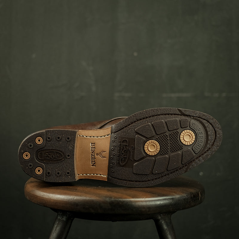 THE DESERT - CHUKKA BOOTS DARK BROWN PULL UP [ SIZE 42 ] [ SALE ]