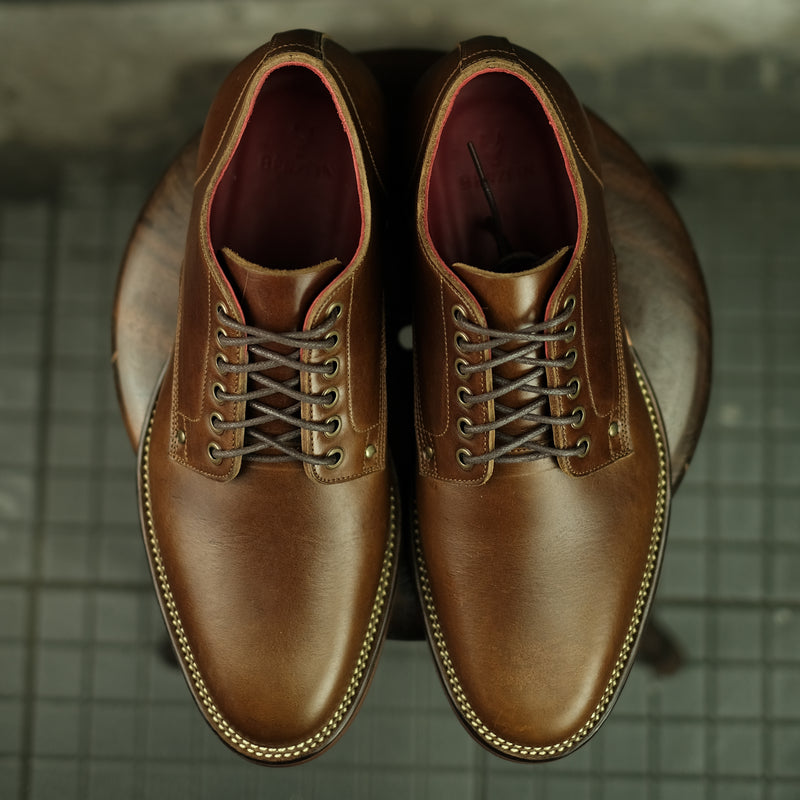 TDD 02 - COGNAC OILED HORSEBUTT [ SIZE 44 ]