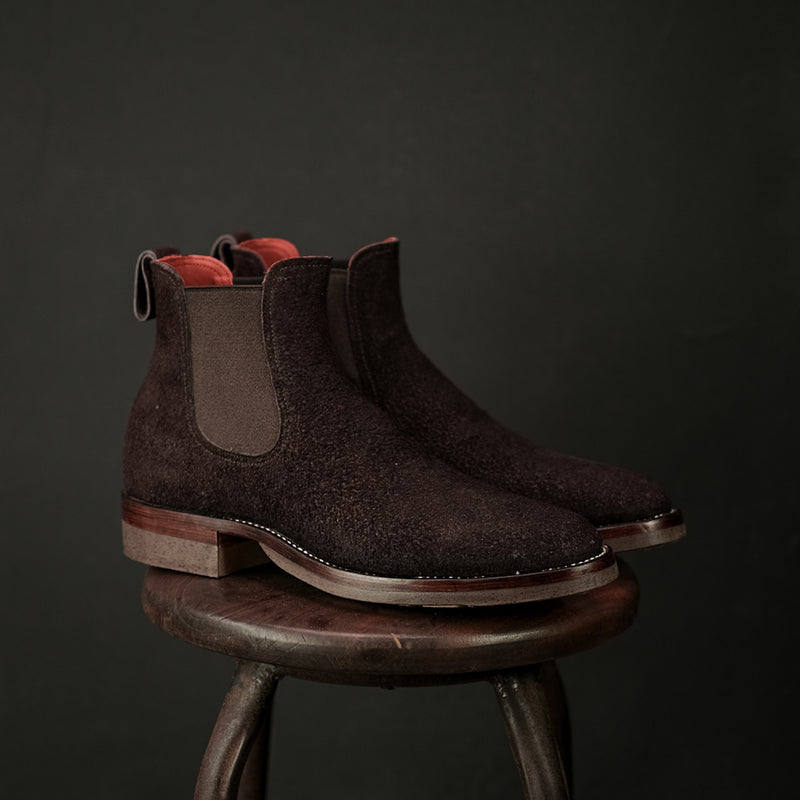 The Seventh - Reverse Rare Wine Chamois Horween [ size 41.5 ]