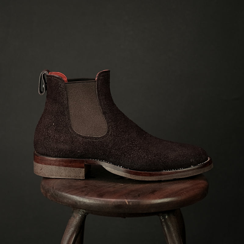 The Seventh - Reverse Rare Wine Chamois Horween [ size 41.5 ]