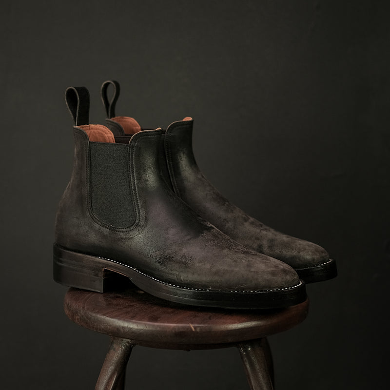 The Seventh - Reverse Black Waxed Horserump Maryam Tannery [ size 43 ]