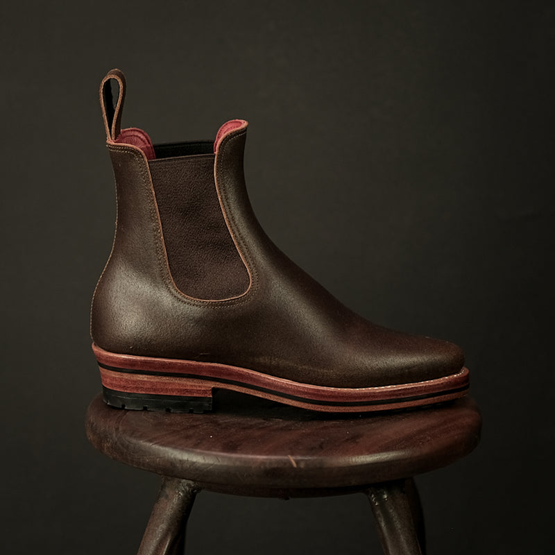 The Seventh - Olive Waxed Flesh Horween [ size 36 ]