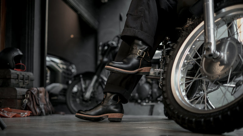 THE KEEPER 'TYPE 3' - BLACK DAWSON SB FOOT TANNERY [ SIZE 41.5 - 45.5 ]