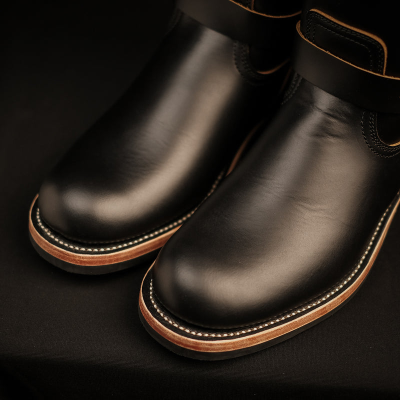 THE KEEPER 'TYPE 3' - BLACK DAWSON SB FOOT TANNERY [ SIZE 41.5 - 45.5 ]