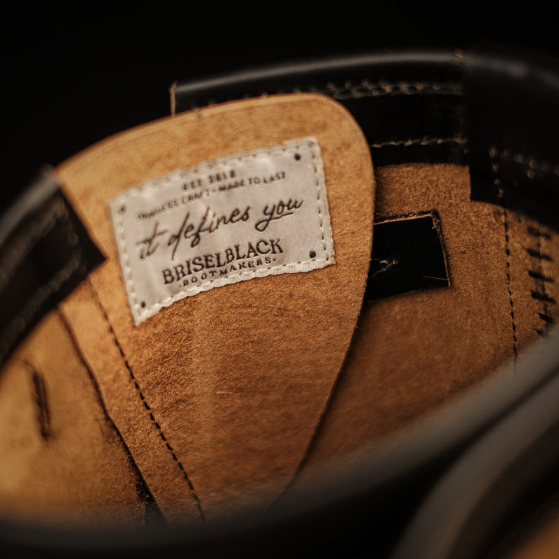 THE KEEPER 'TYPE 3' - BLACK DAWSON SB FOOT TANNERY [ SIZE 41.5 - 45.5 ]