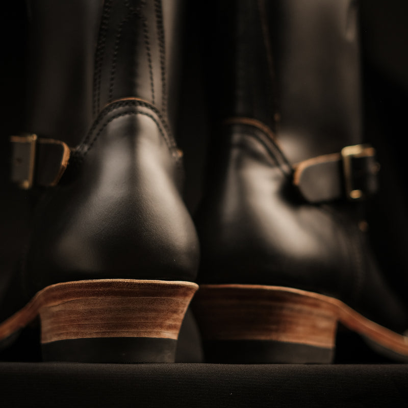 THE KEEPER 'TYPE 3' - BLACK DAWSON SB FOOT TANNERY [ SIZE 41.5 - 45.5 ]