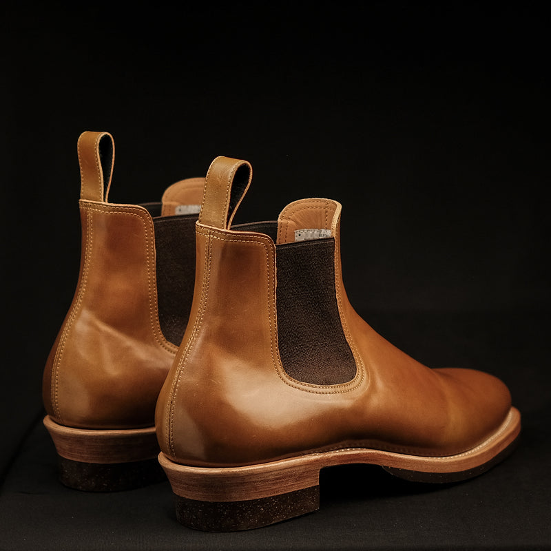 THE SEVENTH - BROWN SHELL CORDOVAN SHINKI HIKKAKU [ SIZE 43.5 ]