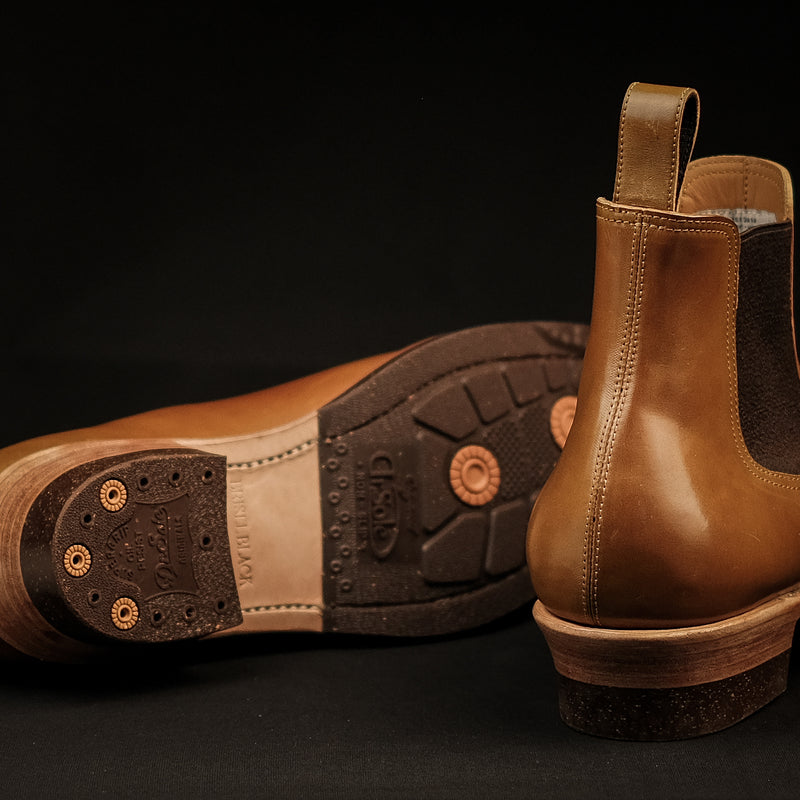 THE SEVENTH - BROWN SHELL CORDOVAN SHINKI HIKKAKU [ SIZE 43.5 ]
