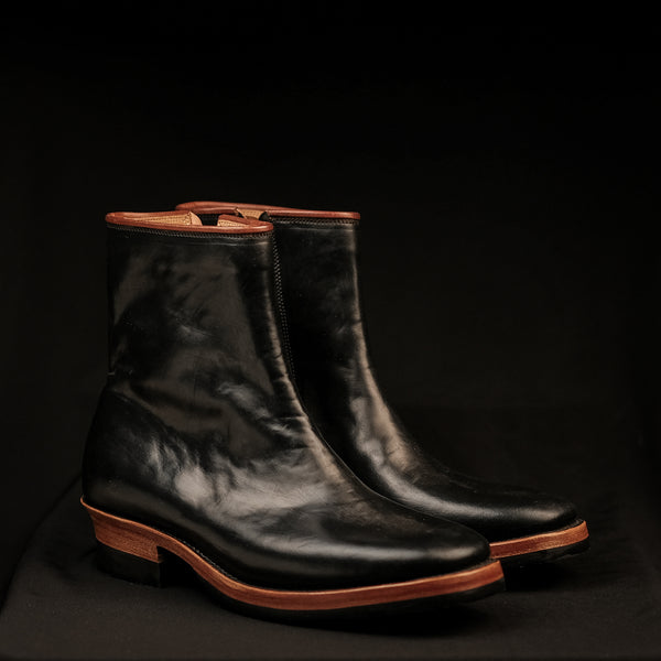 THE STRIDE 'TYPE 2' - BOURBON SHELL CORDOVAN HORWEEN OV BLACK [ SIZE 43 ]