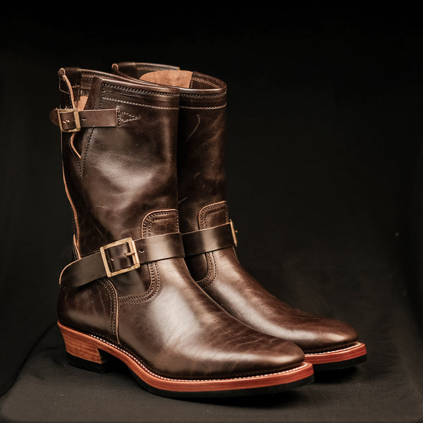 THE KEEPER 'TYPE 3 SAMPLE' - DARK BROWN HORSEBUTT [ SIZE 42.5 ]